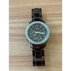 Brown Fossil Watch